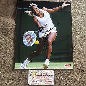 Serena Williams Signed Autographed 8x10 Photo